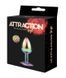 Металлическая анальная пробка MAI Attraction Toys №72 Rainbow