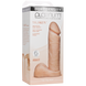 Фалоімітатор Doc Johnson Platinum TRUSKYN - The Tru Ride 6 Inch, діаметр 4,3 см, двошаровий силікон