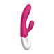 Вибратор-кролик Liebe Bend It Plus Rechargeable Cerise, гибкий, 2 мотора, 10 режимов