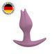 Анальна пробка Fun Factory BOOTIE FEM, рожева, у вигляді бутона, діаметр 2,9 см, тонкий обмежувач