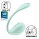Смарт-виброяйцо Satisfyer Smooth Petal Connect App Mint