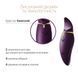 Вібратор 2в1 з язичком Zalo &mdash; Hero Twilight Purple, кристал Swarovski