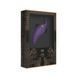 Вібратор 2в1 з язичком Zalo &mdash; Hero Twilight Purple, кристал Swarovski