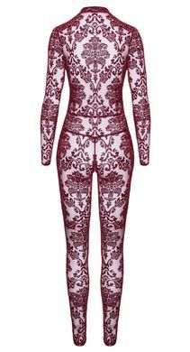 Бодістокінг Noir Handmade F382 Kink Royal Catsuit M