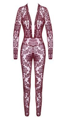 Бодістокінг Noir Handmade F382 Kink Royal Catsuit M