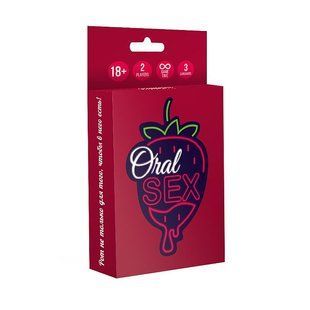 Еротична гра для пар &laquo;Oral sex&raquo; (UA, ENG, RU)