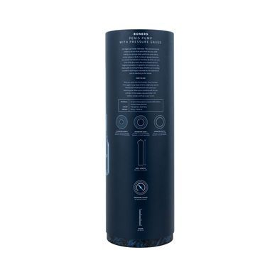 Вакуумная помпа для пениса Boners Penispump With Pressure Gauge