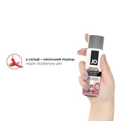 Лубрикант на силиконовой основе JO PREMIUM &mdash; WARMING (60 мл)