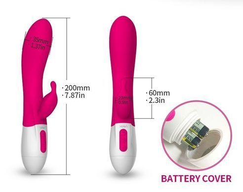 Вибратор с подогревом Leten Female Vibrator (AAA 3.0V)