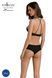 Комплект Passion KERRIA BIKINI black, XXL/XXXL, бралетт и трусики-бикини