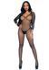 (SALE) Бодістокінг Leg Avenue V Front Bodystocking One size Black, дрібна сітка, доступ