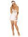 Ажурна підв&rsquo;язка Obsessive Amor Blanco garter, white