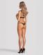 Комплект Obsessive Euridia 2-pcs crotchless set XS/S