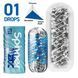 Мастурбатор Tenga Spinner DX 01 Drops, з пружною стимулювальною спіраллю всередині, ніжний вплив
