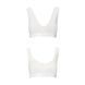 Спортивный топ из эластичного хлопка Passion PS005 TOP L, white