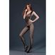 Бодістокінг з доступом Moonlight Model 01 XS-L Black, симетричний малюнок у вигляді крил