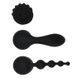 Вібромасажер Wand з трьома насадками Pornhub Spell Wand Set, потужний