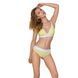 Спортивный топ с двойными бретелями Passion PS007 TOP S, yellow
