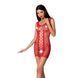 Откровенное платье-сетка Passion BS073 red