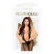 Бодистокинг с глубоким вырезом на спине Penthouse - Forbidden Fruit Black XL