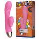Вибратор-кролик с подогревом и шаловливым язычком для клитора Leten Wonderful Pink