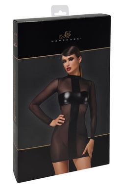 Платье Noir Handmade F369 Crossfire Mesh & Wetlook Mini dress M