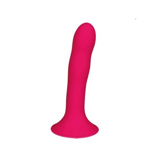 Дилдо с присоской Adrien Lastic Hitsens 4 Pink, отлично для страпона, диаметр 3.7см, длина 17,8см