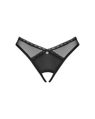 Трусики з доступом Obsessive Latinesa crotchless thong XL/2XL Новинка