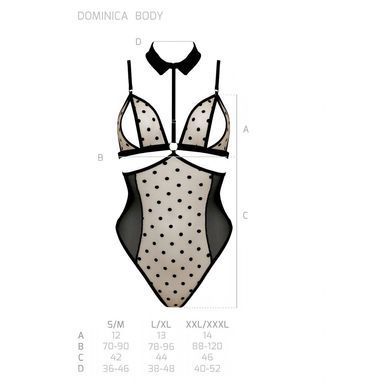 Боди Passion DOMINICA BODY S/M, beige