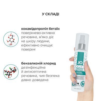 Комплект JO GWP &mdash; ANAL H2O Lubricant 120 мл + Misting Toy Cleaner 120 мл