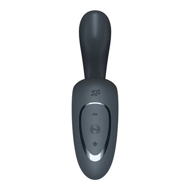 Вагинально-клиторальный вибратор Satisfyer G for Goddess 1 Dark Grey, 2 мотора