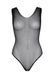 Leg Avenue Rhinestone fishnet bodysuit OS Black