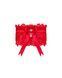(SALE) Ажурная подвязка Obsessive Amor Cherris garter, red