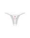 Трусики Obsessive Weddya Bride crotchless thong S/M