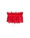 (SALE) Ажурная подвязка Obsessive Amor Cherris garter, red