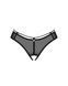 Трусики Obsessive Roxelia crotchless thong XS/S