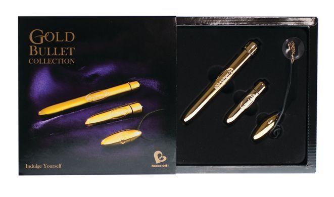 Набор вибраторов Rocks Off Feranti - Gold Bullet Collection