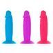 Набор фаллоимитаторов ADDICTION Silly Willy 3.3&rdquo; Silicone Dildo, 3 цвета, 12 шт