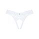 Мереживні танга Obsessive Heavenlly crotchless thong M/L, з доступом