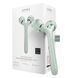 Електронний ультразвуковий ролик для обличчя та тіла GESKE Sonic Facial&Body Roller 4в1 green