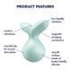 Мінівібромасажер Satisfyer Viva la Vulva 3 Mint