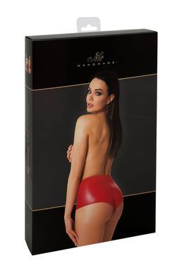Шорты Noir Handmade F356 Red powerwetlook shorts - S