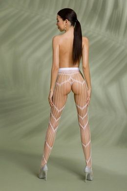 Эротические колготки-бодистокинг Passion ECO S006 white