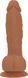 Фаллоимитатор ADDICTION Steven 7.5" Silicone Dong Caramel, вибропуля в подарок