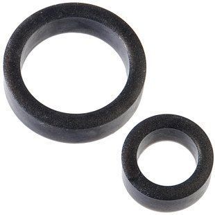 Набір ерекційних кілець Doc Johnson Platinum Premium Silicone &mdash; The C-Rings &mdash; Charcoal