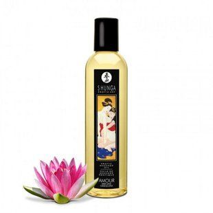 Масажна олія Shunga Amour &ndash; Sweet Lotus (250 мл) натуральна зволожувальна