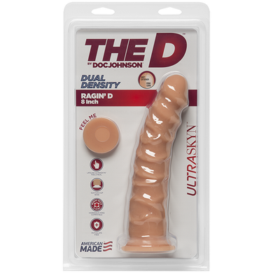 Фалоімітатор Doc Johnson The D - Ragin D - 8 Inch Without Balls - ULTRASKYN, діаметр 5,1 см