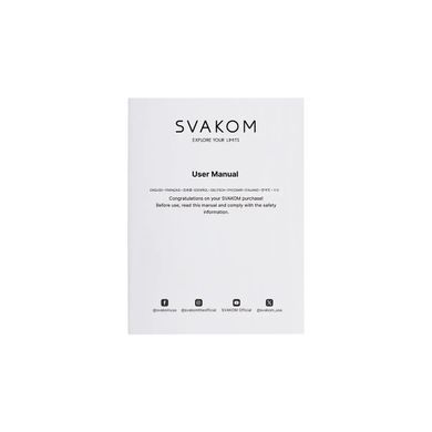 Смарт куни-имитатор Svakom Klitty, с язычком, лижет, сосет и вибрирует