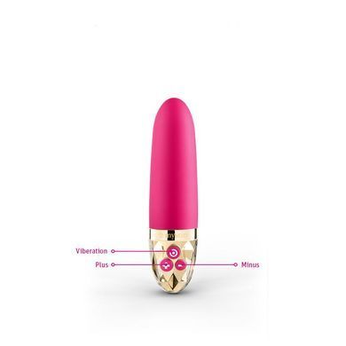 Вібратор Mystim Sleak Freak Pink, 8 режимів, внутрішня та зовнішня стимуляція