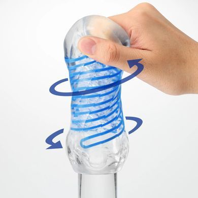Мастурбатор Tenga Spinner DX 03 Steps, с упругой стимулирующей спиралью внутри, мощное воздействие